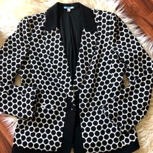 ‼️New Listing ‼️Anthropologie Leifnotes Polka dot Blazer